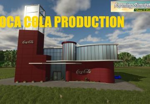 Coca-Cola Productionверсия 1.0.0.2 для Farming Simulator 2025