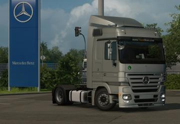 Mercedes Actros MP2 Low Deck Chassis Addonv1.0 для Euro Truck Simulator 2 (v1.32.x, - 1.34.x)