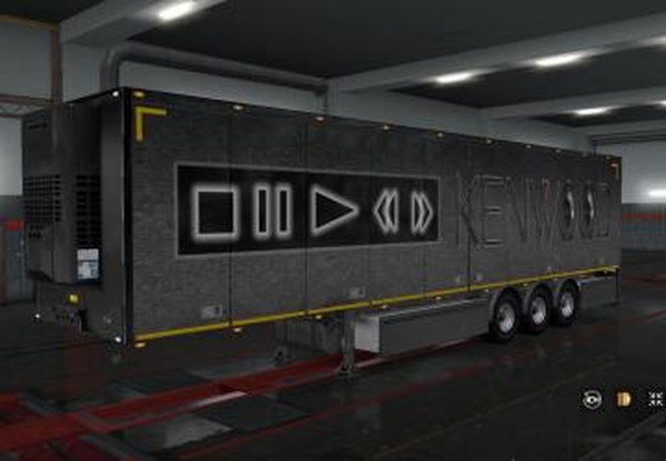 Скин «Kenwood» для прицепаверсия 1.0 для Euro Truck Simulator 2 (v1.32.x, - 1.43.x)