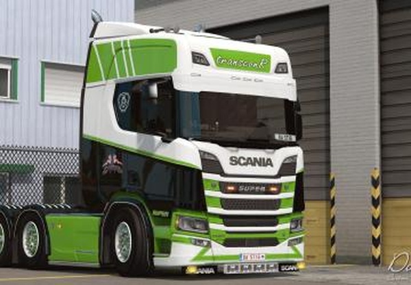 TransconR skin for Scania Next Genверсия 1.0 для Euro Truck Simulator 2 (v1.30.x, - 1.32.x)