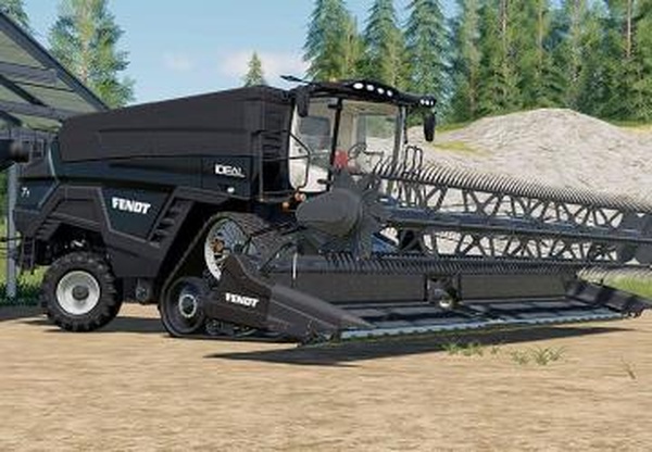 AGCO Ideal Combine Extension (More Headers)v1.5.0.3 для Farming Simulator 2019 (v1.5.х)