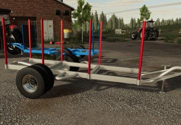 Lizard Small Wood Trailerверсия 1.0.0.0 для Farming Simulator 2019 (v1.5.x)