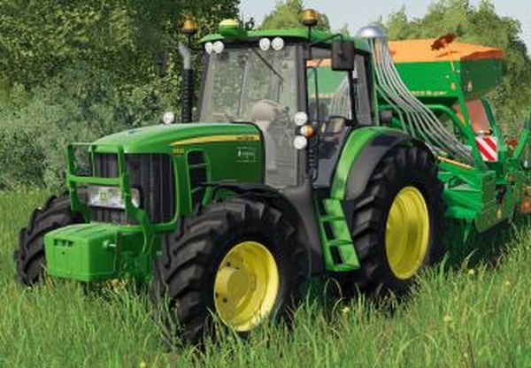 John Deere 6030 Premiumверсия 1.0.0.0 для Farming Simulator 2019 (v1.5.x)