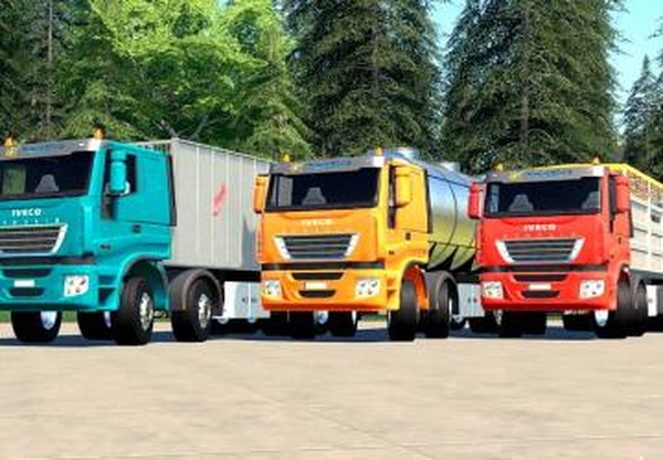 Iveco Stralis Clixtar Truck Pack (6 Modules)v19.1.0.5 для Farming Simulator 2019 (v1.5.х)