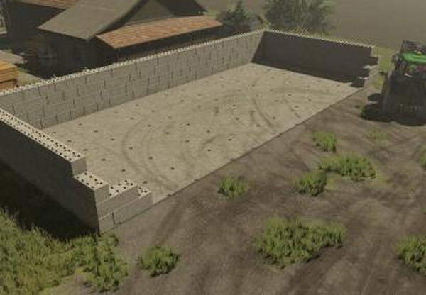 Concrete Block Wallверсия 1.0.0.0 для Farming Simulator 2022