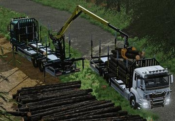 MAN TGS Shortwood Packверсия 2.0.0.0 для Farming Simulator 2022