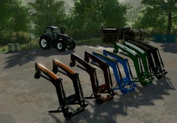 Valtra Frontloader Packageверсия 1.0.0.0 для Farming Simulator 2022