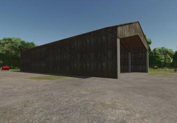 Big Wooden Shedверсия 1.0.0.0 для Farming Simulator 2025