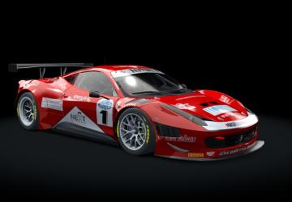 Ferrari 458 Italia GT3 2011версия 1.0 для Assetto Corsa