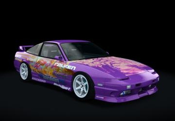 Nissan 180sx street MadZдля Assetto Corsa