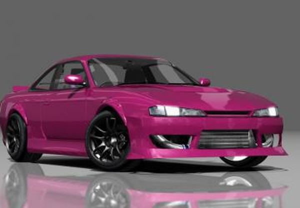 Nissan Silvia s14 street MadZдля Assetto Corsa