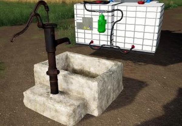Vintage water pumpверсия 1.1.0.0 для Farming Simulator 2019 (v1.5.х)