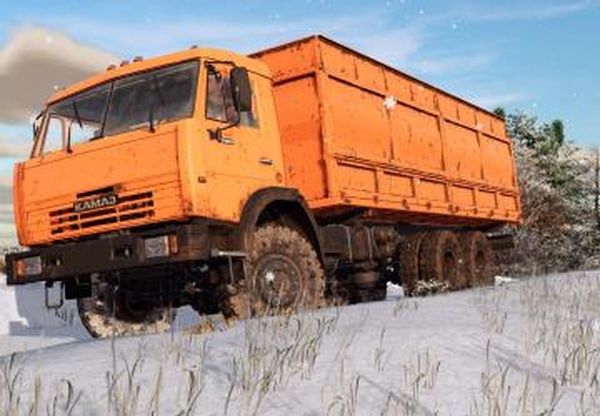 КамАЗ-65111N/53228версия 1.0.0.1 для Farming Simulator 2022 (v1.8x)