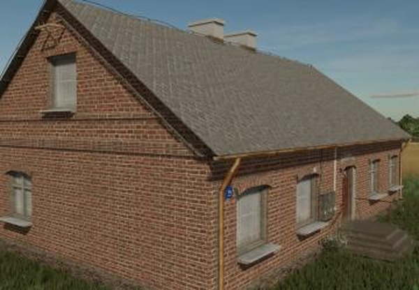 Old Post German Houseверсия 1.0.0.0 для Farming Simulator 2022