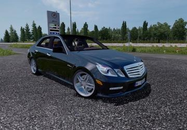 Mercedes Benz E63 AMGверсия 1.0 для Euro Truck Simulator 2 (v1.31.x, - 1.35.x)