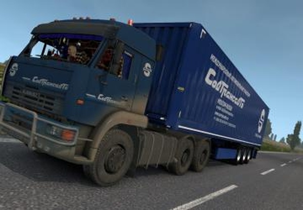 Фикс для Камаз 4326-43118-6350-65221версия 1.2 для Euro Truck Simulator 2 (v1.31.x, - 1.34.x)