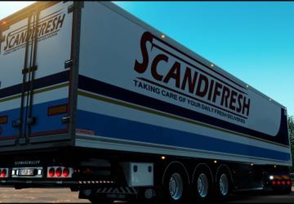 Скин для прицепа «Scandifresh»версия 1.0 для Euro Truck Simulator 2 (v1.32.x)
