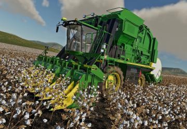 JohnDeere Cotton Packверсия 1.0.0.0 для Farming Simulator 2019 (v1.5.1.0)