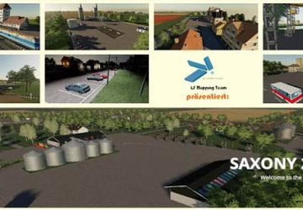 Карта «Saxonia»версия 2.0.0.0 для Farming Simulator 2019 (v1.5.х)