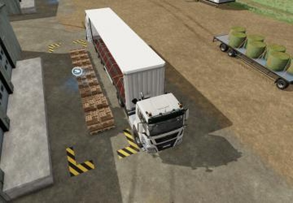 Pallet And Bale Warehouseверсия 1.0.1.0 для Farming Simulator 2022