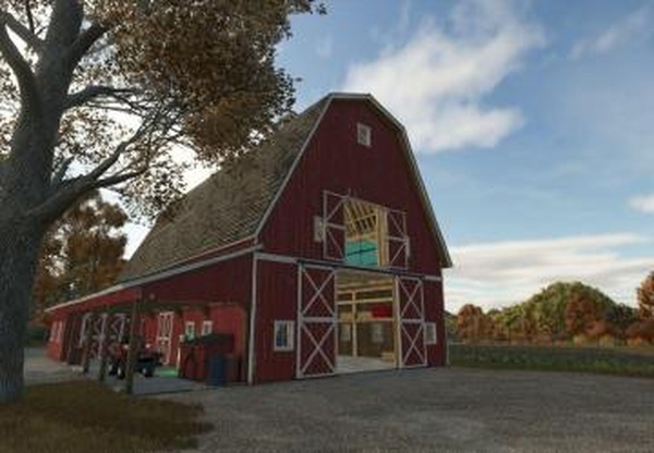 US Farm Barnверсия 1.0.0.0 для Farming Simulator 2025