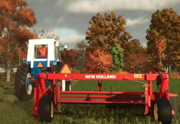 New Holland/Case IH Discbineверсия 1.0.0.0 для Farming Simulator 2025