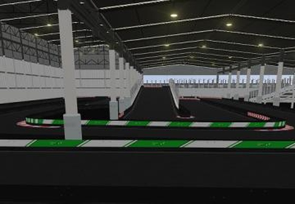 Карта «Green Kart Echirolles»версия 1.2 для Assetto Corsa