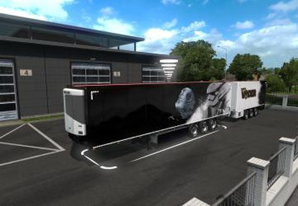 Скинпак «Darth Vader» для прицепа + Volvo FH 2012v1.0 для Euro Truck Simulator 2 (v1.32.x)