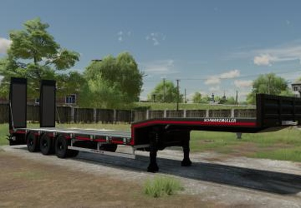 Schwarzmuller Lowloaderверсия 1.0.0.3 для Farming Simulator 2022 (v1.8x)