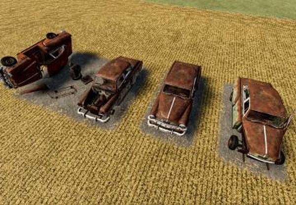 Rusty Cars Collectionверсия 1.0.0.0 для Farming Simulator 2022