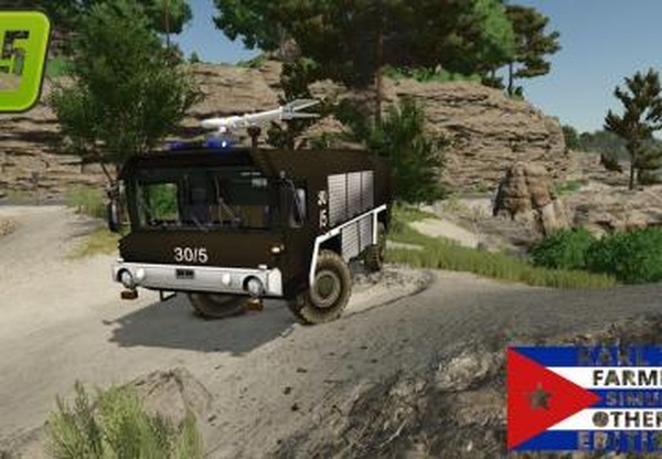 Faun (military firefighter)версия 1.0.0.0 для Farming Simulator 2025