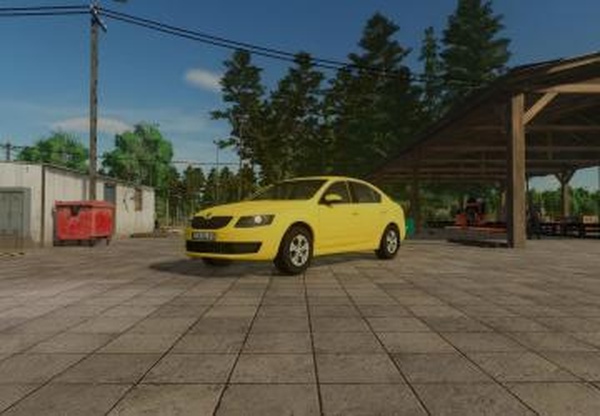Skoda Octavia IIIверсия 1.0.0.0 для Farming Simulator 2025
