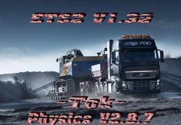Physics of the truckверсия 2.8.7 для Euro Truck Simulator 2 (v1.32.x)