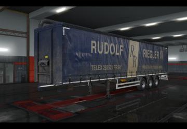 Скин Rudolf на собственный прицепверсия 1.0 для Euro Truck Simulator 2 (v1.32.x, - 1.40.x)