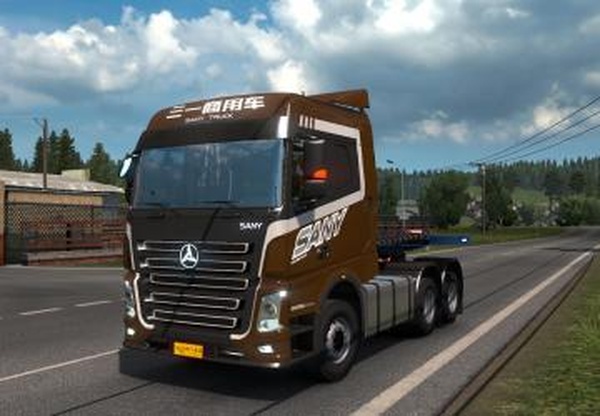 Sany Truckверсия 1.0 для Euro Truck Simulator 2 (v1.31.x, 1.32.x)