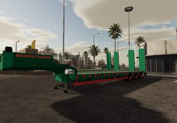 Low Loader Aguas Teniasверсия 1.0.0.0 для Farming Simulator 2019 (v1.5.x)
