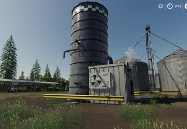 Global Company Placeable Grass Dryer Silov1.0.0.0 для Farming Simulator 2019 (v1.5.х)