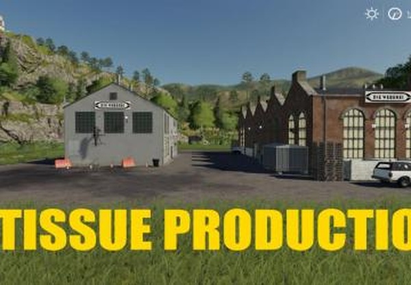 Tissue Productionверсия 1.0.5 для Farming Simulator 2019 (v1.5.х)