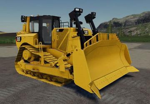 BullDozer Caterpillar D8T SDM strobesверсия 1.0.0.0 для Farming Simulator 2019 (v1.5.х)