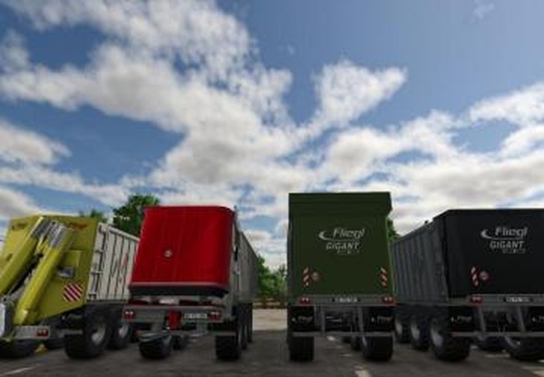 Fliegl ASW 288 MultiTrailerверсия 1.0.0.0 для Farming Simulator 2025