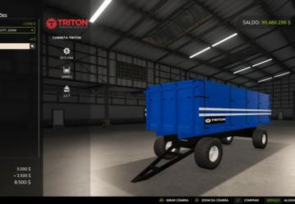 CARRETA TRITONверсия 2.0.0.0 для Farming Simulator 2025