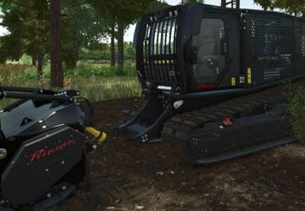 Prinoth Raptor 300 w/ Grizzly M650mверсия 1.0.0.0 для Farming Simulator 2025