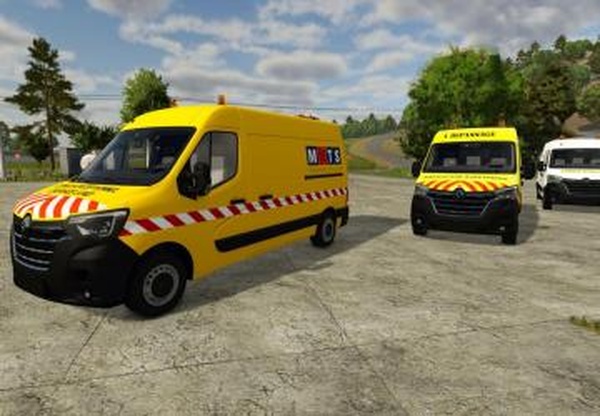 Renault Masterверсия 1.1.0.0 для Farming Simulator 2025