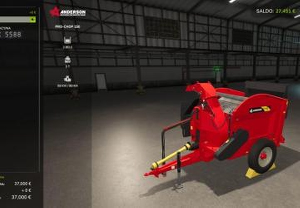 Anderson Pro Chop 150версия 1.0.0.0 для Farming Simulator 2025