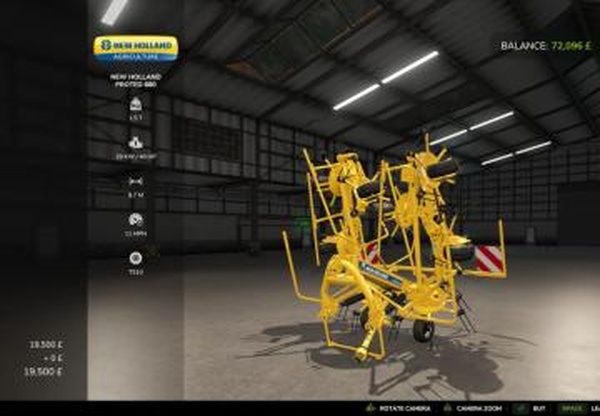 New Holland Proted 880версия 1.0.0.0 для Farming Simulator 2025
