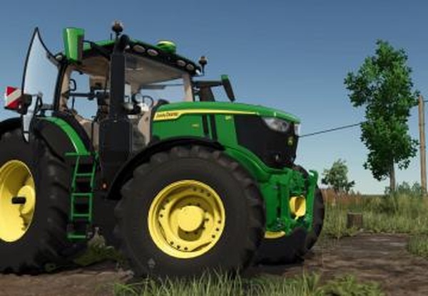 John Deere 6R ExtraLarge Frame Gen2версия 1.0.0.0 для Farming Simulator 2025