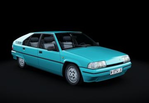 Citroen BX TZD Turboверсия 1.0 для Assetto Corsa