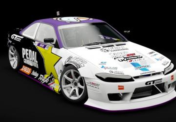 Nissan Silvia S15 Sideway Society Hobsonv3.0 для Assetto Corsa