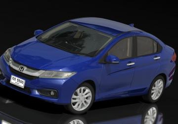 Honda City (2014)версия 1.0 для Assetto Corsa