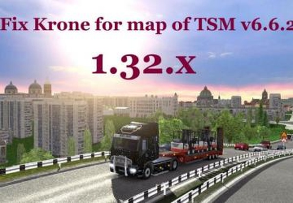 Фикс Krone для карты TSM 6.6.2версия 1.0 для Euro Truck Simulator 2 (v1.32.x)